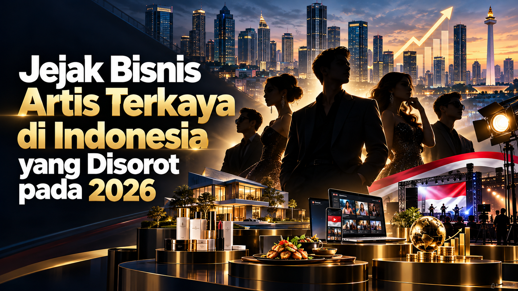 artis - Jejak Bisnis Artis Terkaya di Indonesia yang Disorot pada 2026