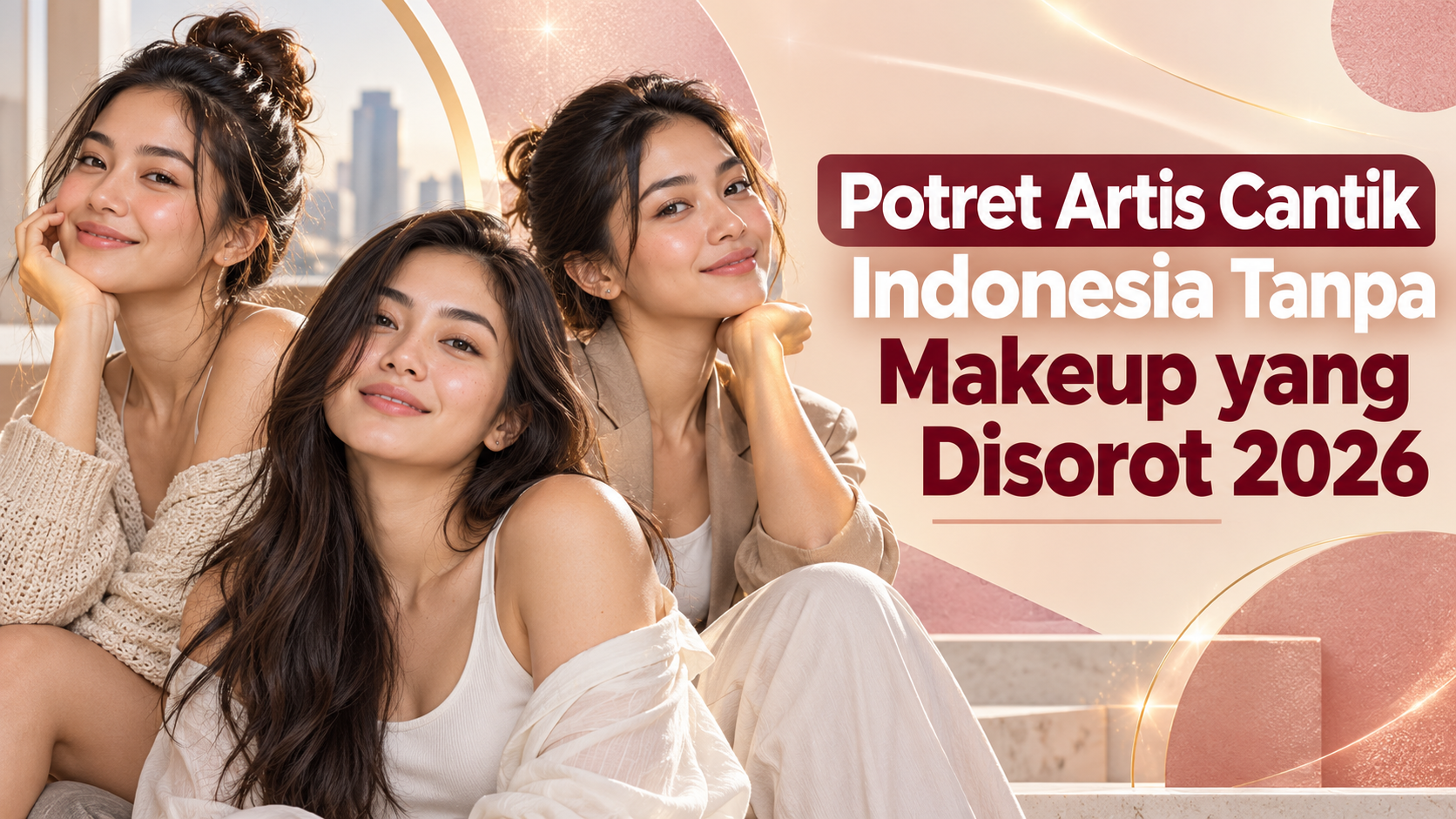 artis - Potret Artis Cantik Indonesia Tanpa Makeup yang Disorot 2026