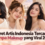 artis - Potret Artis Indonesia Tercantik Tanpa Makeup yang Viral 2026