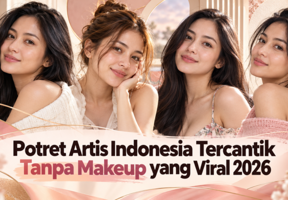 artis - Potret Artis Indonesia Tercantik Tanpa Makeup yang Viral 2026
