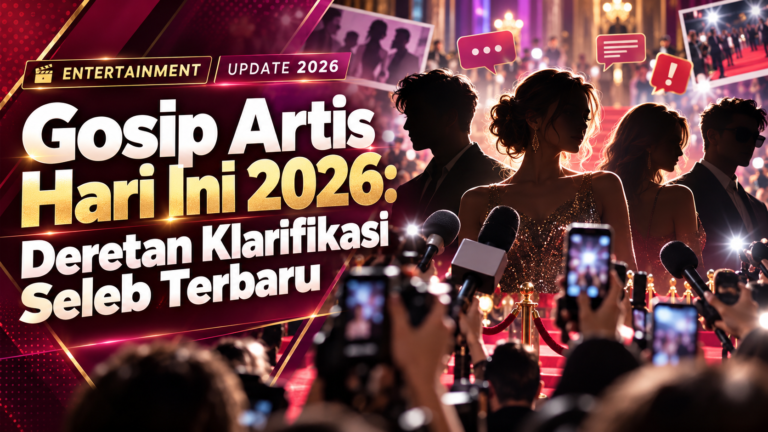 gosip - Gosip Artis Hari Ini 2026: Deretan Klarifikasi Seleb Terbaru