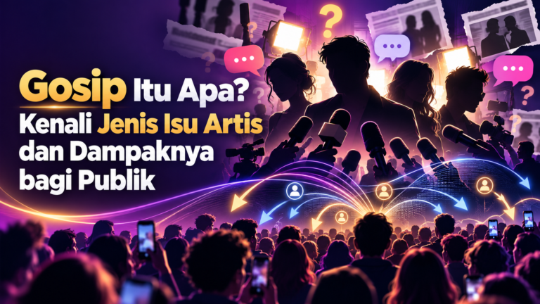 gosip - Gosip Itu Apa? Kenali Jenis Isu Artis dan Dampaknya bagi Publik