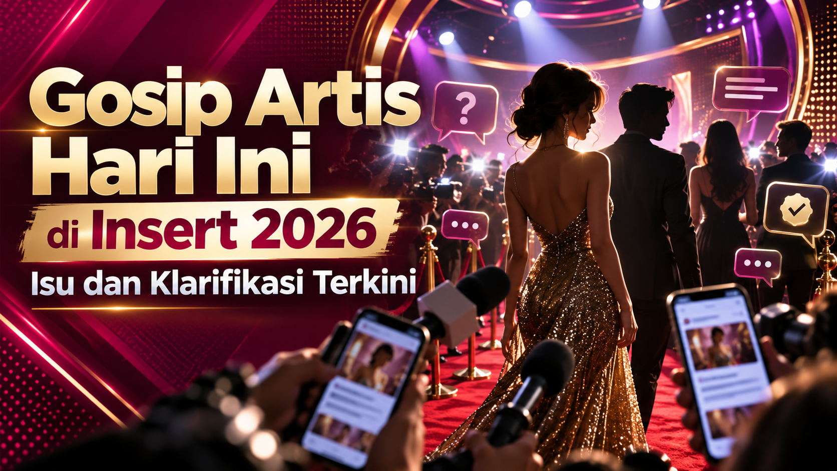 insert - Gosip Artis Hari Ini di Insert 2026: Isu dan Klarifikasi Terkini