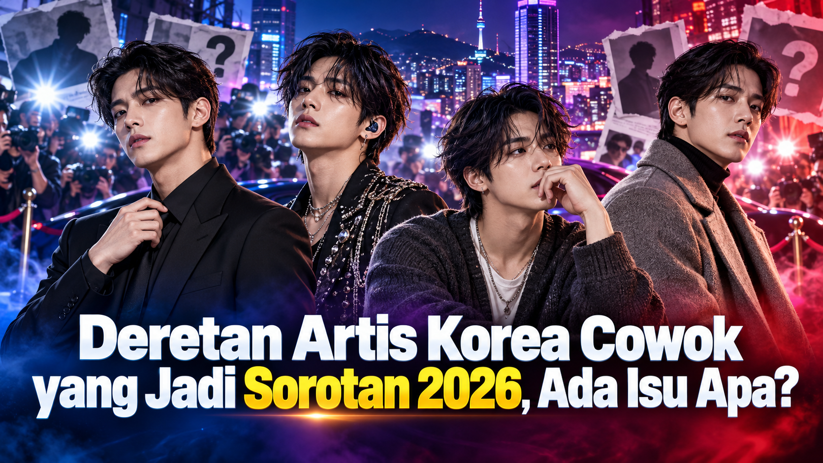 korea - Deretan Artis Korea Cowok yang Jadi Sorotan 2026, Ada Isu Apa?