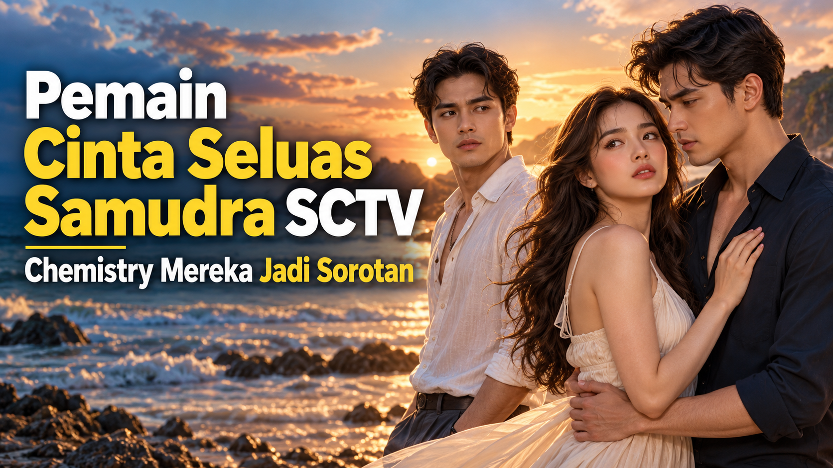 sctv - Pemain Cinta Seluas Samudra SCTV, Chemistry Mereka Jadi Sorotan